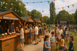 Ambiance festive et familiale lors de la Fête de la Bière et du Bon Vivant 2026